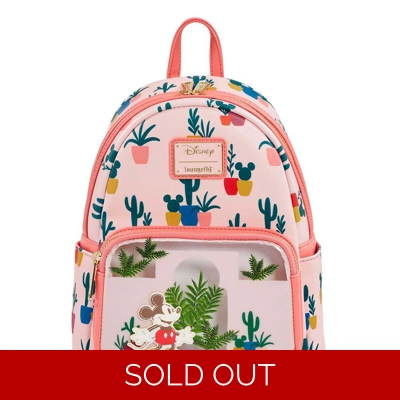 Loungefly Disney Mickey Mouse South Western Cactus Mini Backpack